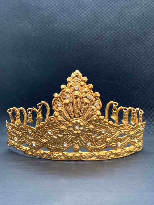 Grande Couronne pour tenue traditionnelle Khmère, Thaï ou Lao