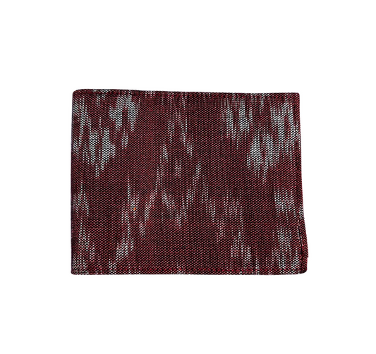 Portefeuille Marron du Cambodge et aux motifs ethniques par Cambodia Art Scarf