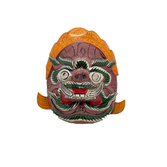 Masque Cambodgien en papier mâché moyen modèle Yeak