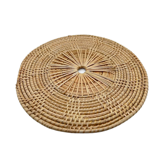 Napperon du Cambodge en rotin couleur naturelle