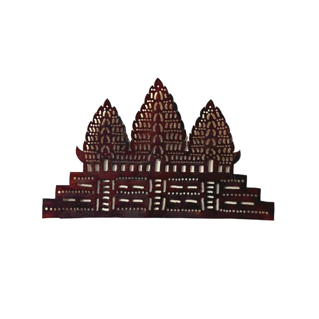 Petite pièce de décoration en cuir Cambodgienne Roub Sbek Angkor