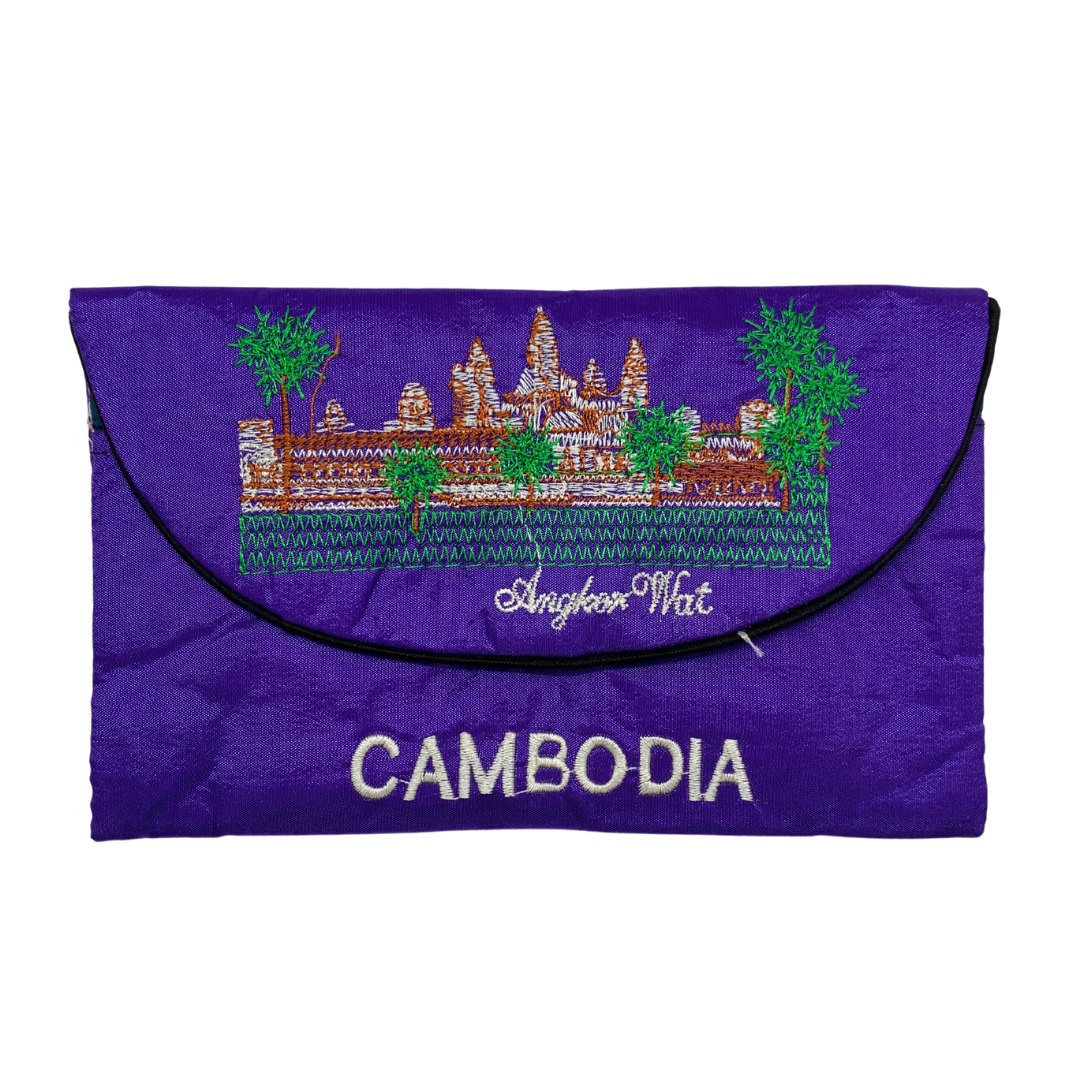 Pochette souvenir du Cambodge "Angkor Wat Cambodia"