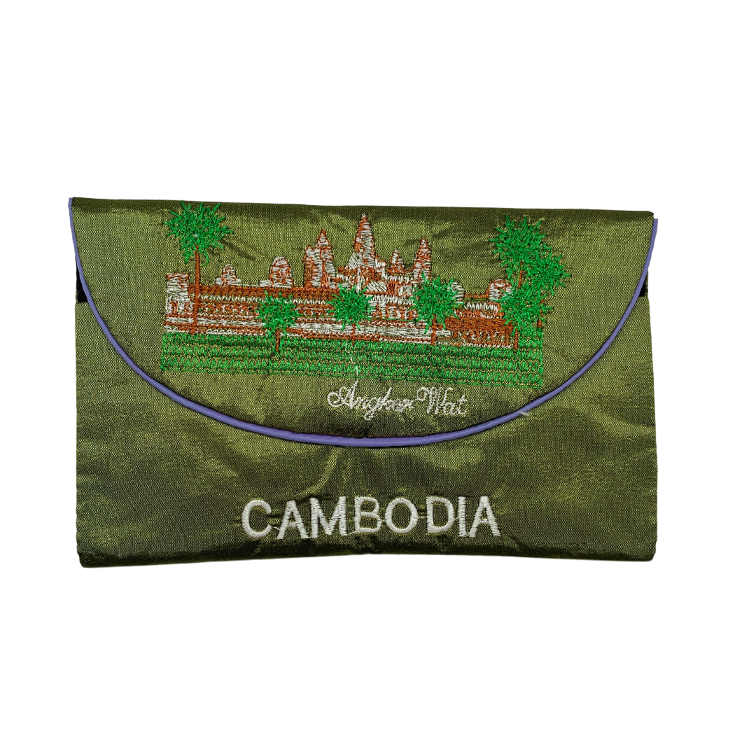 Pochette souvenir du Cambodge "Angkor Wat Cambodia"