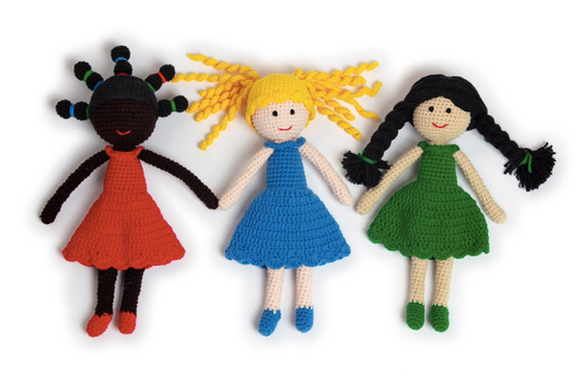 Poupée diversité Annabelle Hope et Cambodia Knits