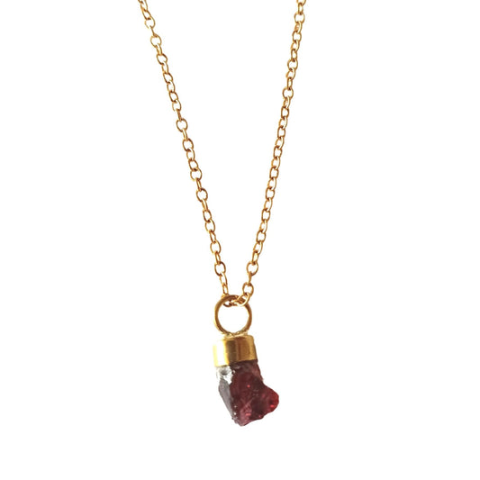 Collier Grenat Rouge par Ammo