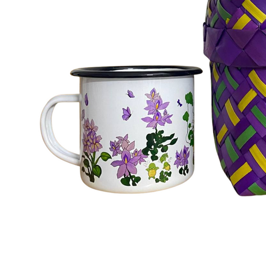 Mug à motifs floraux by Hattha Neary