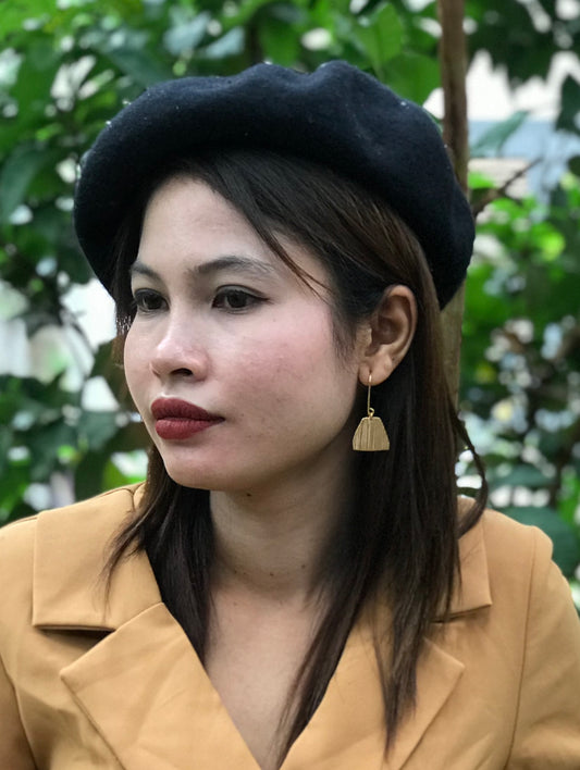 Boucles d'oreilles Déco Fan